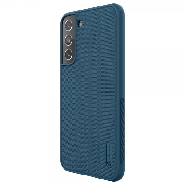 Nillkin Samsung Galaxy S22 Plus Suojakuori Frosted Shield Sininen