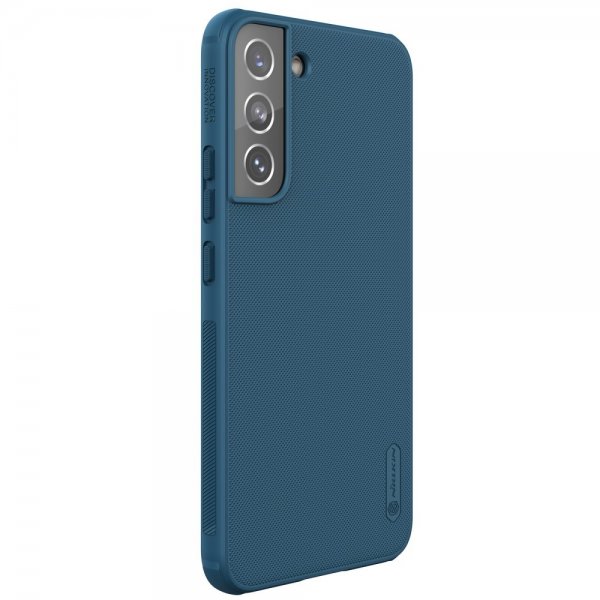 Nillkin Samsung Galaxy S22 Plus Suojakuori Frosted Shield Sininen