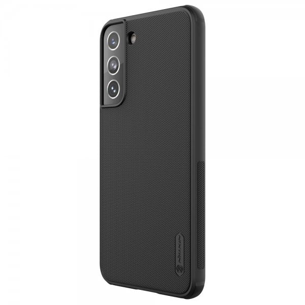 Nillkin Samsung Galaxy S22 Plus Suojakuori Frosted Shield Musta