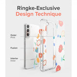 Ringke Samsung Galaxy S22 Plus -suojakuori, Fusion Design Floral