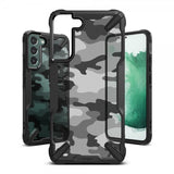 Ringke Samsung Galaxy S22 Plus kuori Fusion-X Camo Black