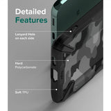 Ringke Samsung Galaxy S22 Plus kuori Fusion-X Camo Black