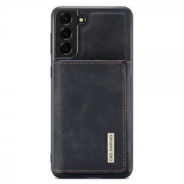 Dg.Ming Samsung Galaxy S22 Plus Suojakotelo M1-sarjan irrotettava korttikotelo, musta
