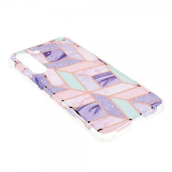 Samsung Galaxy S22 Plus Kuori Marmori Liila