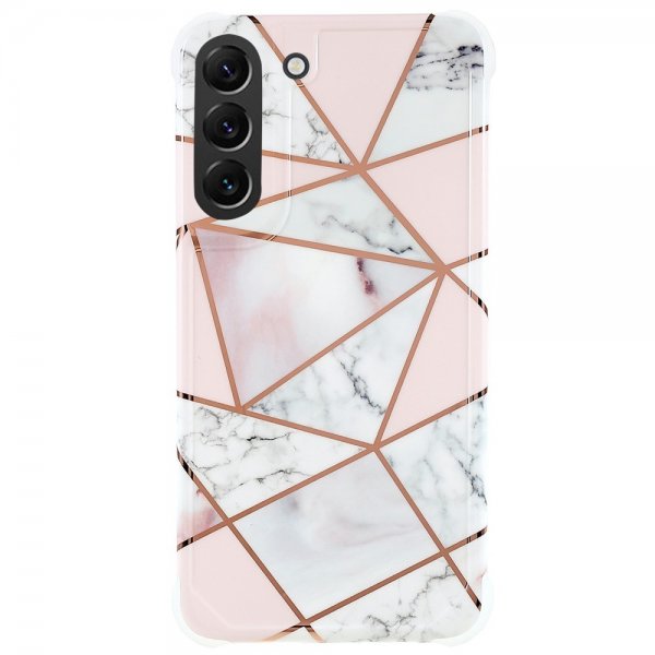 Samsung Galaxy S22 Plus Kuori Marmori Valkoinen