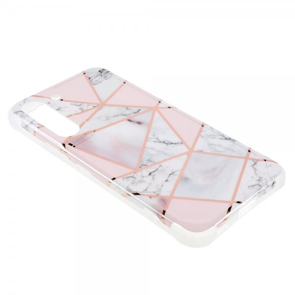 Samsung Galaxy S22 Plus Kuori Marmori Valkoinen