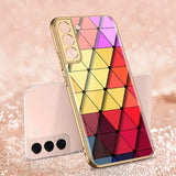 GKK Samsung Galaxy S22 Plus -suojakuori, kolmioaiheella