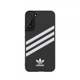 Adidas Samsung Galaxy S22 Plus Suojakuori Moulded Case PU Mustavalkoinen