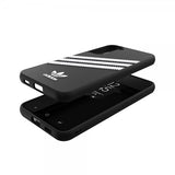 Adidas Samsung Galaxy S22 Plus Suojakuori Moulded Case PU Mustavalkoinen