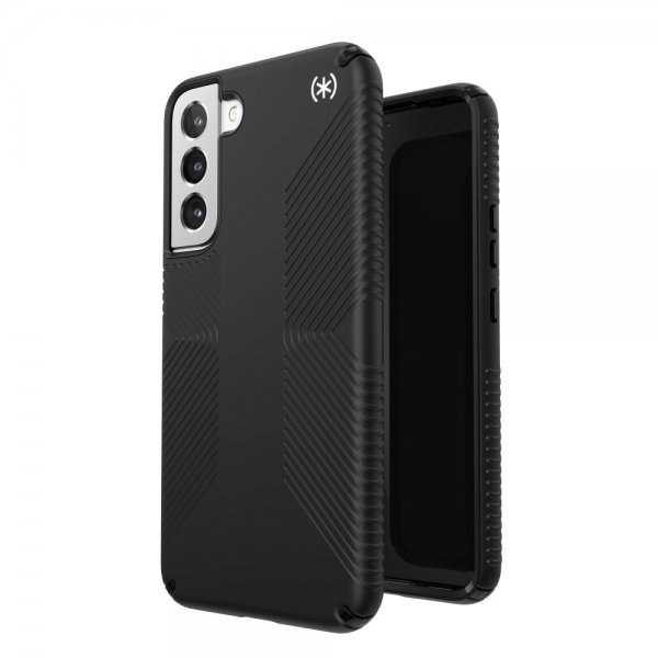 Speck Samsung Galaxy S22 Plus -suojakuori Presidio2 Grip, musta