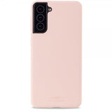 Holdit Samsung Galaxy S22 Plus -silikonikuori, Blush Pink