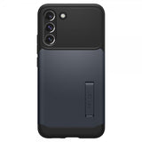 Spigen Samsung Galaxy S22 Plus Slim Armor -suojakuori, Metal Slate