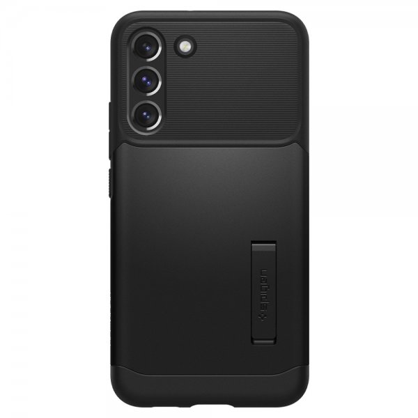 Spigen Samsung Galaxy S22 Plus Kuori Slim Armor Musta