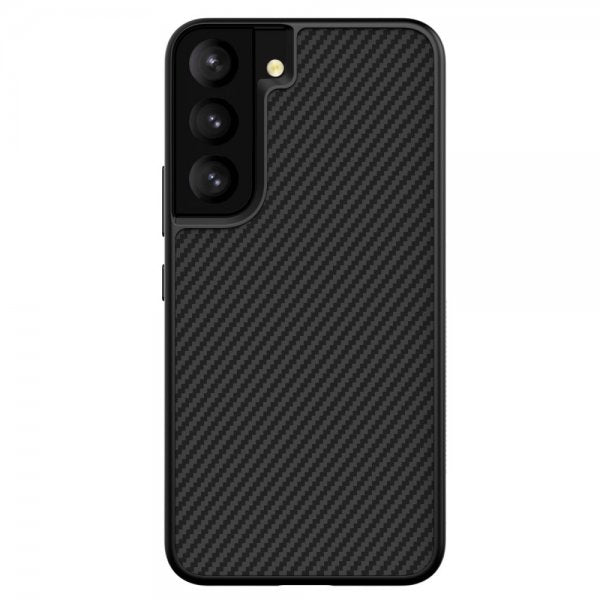 Nillkin Samsung Galaxy S22 Plus -kuori, Synthetic Fiber, musta