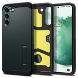 Spigen Samsung Galaxy S22 Plus -suojakuori Tough Armor Abyss Green