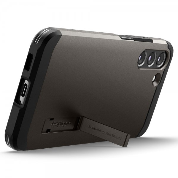Spigen Samsung Galaxy S22 Plus kuori Tough Armor Gunmetal