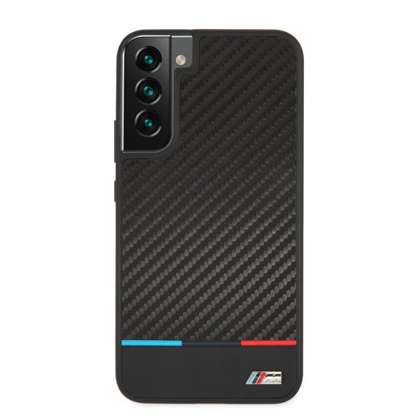 BMW Samsung Galaxy S22 Plus Kuoret Tricolor Stripe Carbon Black