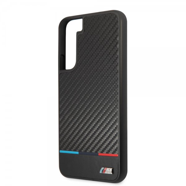BMW Samsung Galaxy S22 Plus Kuoret Tricolor Stripe Carbon Black