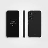 agood company Samsung Galaxy S22 Plus Kuori Kasvipohjainen Charcoal Black