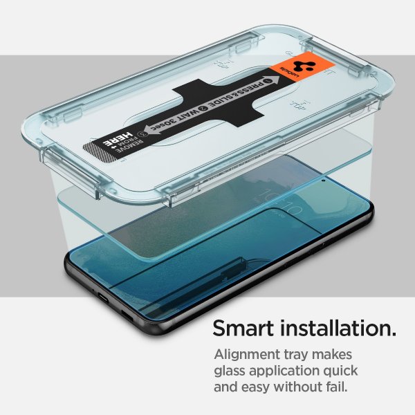 Spigen Samsung Galaxy S22 Plus Näytönsuoja GLAS.tR EZ Fit 2 kpl