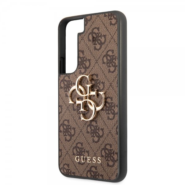 Guess Samsung Galaxy S22 Kuori 4G Logo Ruskea