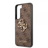 Guess Samsung Galaxy S22 Kuori 4G Logo Ruskea