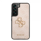 Guess Samsung Galaxy S22 Kuoret 4G Logo Pinkki