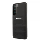 AMG Samsung Galaxy S22 Kuori Kohokuvioidut raidat Musta