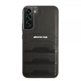 AMG Samsung Galaxy S22 Kuori Kohokuvioidut raidat Musta