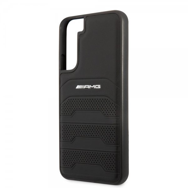 AMG Samsung Galaxy S22 Kuori Kohokuvioidut raidat Musta