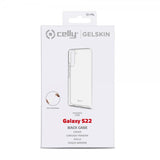 Celly Samsung Galaxy S22 Kuori GELSKIN Läpinäkyvä