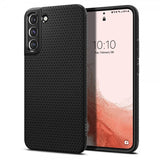 Spigen Samsung Galaxy S22 Kuori Liquid Air Mattamusta