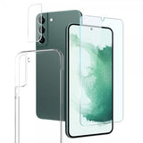 Northjo Samsung Galaxy S22 -kuori, jossa näytönsuoja ja kameran suoja 3-in-1