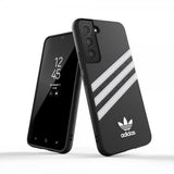 Adidas Samsung Galaxy S22 Kuori Muotoiltu Kotelo PU Musta Valkoinen