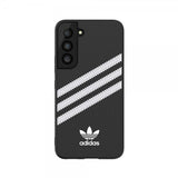 Adidas Samsung Galaxy S22 Kuori Muotoiltu Kotelo PU Musta Valkoinen