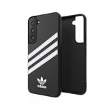 Adidas Samsung Galaxy S22 Kuori Muotoiltu Kotelo PU Musta Valkoinen