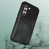 Love Mei Samsung Galaxy S22 Kuori Powerful Case Musta