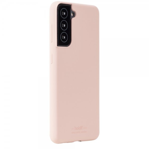 Holdit Samsung Galaxy S22 Silikonikuori Blush Pink