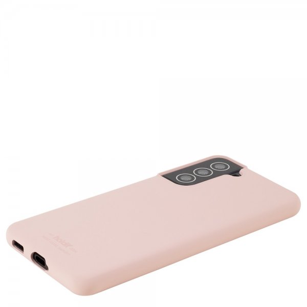 Holdit Samsung Galaxy S22 Silikonikuori Blush Pink