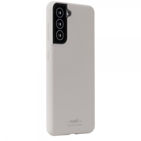 holdit Samsung Galaxy S22 Kuori Silikoni Taupe
