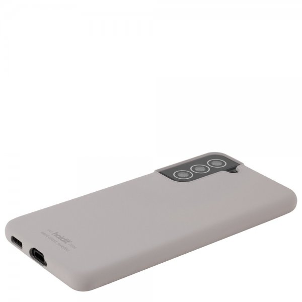 holdit Samsung Galaxy S22 Kuori Silikoni Taupe