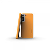 Nudient Samsung Galaxy S22 Kuori Thin Case V3 Saffron Yellow