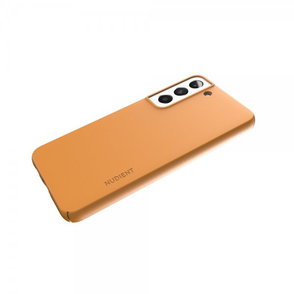 Nudient Samsung Galaxy S22 Kuori Thin Case V3 Saffron Yellow