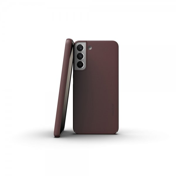 Nudient Samsung Galaxy S22 Thin Case V3 Sangria Red -suojakuori