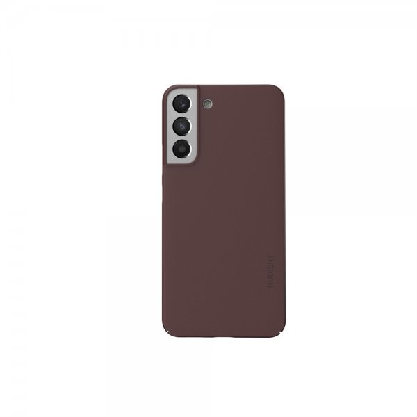 Nudient Samsung Galaxy S22 Thin Case V3 Sangria Red -suojakuori