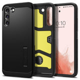 Spigen Samsung Galaxy S22 Kuori Tough Armor Musta