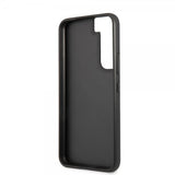 BMW Samsung Galaxy S22 Kuori Triangle Pattern & Tricolor Stripe Musta