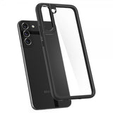 Spigen Samsung Galaxy S22 -kuori, Ultra Hybrid Matte Black