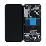 Samsung Galaxy S22 Näyttö ja LCD-paneeli Alkuperäinen – Grafiitinharmaa