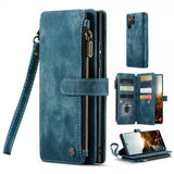 CaseMe Samsung Galaxy S22 Ultra -suojakotelo C30-sarja Petrol
